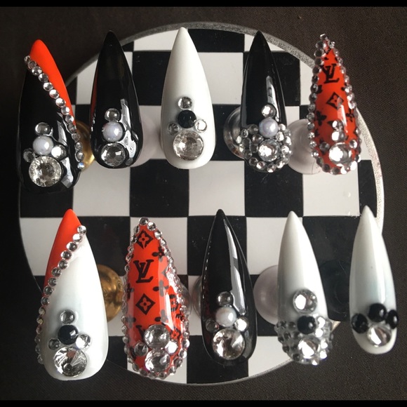 🎃 HollowWeenii Vibinz🎃 Press On Nails -MED15468 - Picture 6 of 11